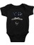 Kreatif Kitap Tasarım Siyah Unisex Bebek Body - Zıbın 1