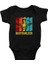 Body Builder Siyah Unisex Bebek Body - Zıbın 1