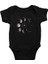 Ay Siyah Unisex Bebek Body - Zıbın 1