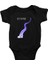 Octopus Ahtapot Siyah Unisex Bebek Body - Zıbın 1