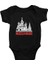 Moskova Kremlini Siyah Unisex Bebek Body - Zıbın 1