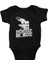 Biyolog Siyah Unisex Bebek Body - Zıbın 1
