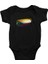 Komorlar - Comoros Siyah Unisex Bebek Body - Zıbın 1