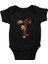 Kemancı Siyah Unisex Bebek Body - Zıbın 1
