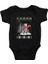 Yılbaşı Yeni Yıl Kedisi Siyah Unisex Bebek Body - Zıbın 1