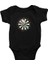 Dart Siyah Unisex Bebek Body - Zıbın 1