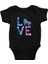 Paten Siyah Unisex Bebek Body - Zıbın 1