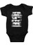 Kara Sevimli Koyun Siyah Unisex Bebek Body - Zıbın 1