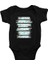 Meow Diyen Kedi Siyah Unisex Bebek Body - Zıbın 1