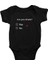 Esprili Sarhoş Siyah Unisex Bebek Body - Zıbın 1