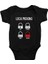Anahtarcı Siyah Unisex Bebek Body - Zıbın 1