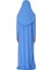Gök Mavisi Fermuarlı Namaz Elbisesi3 1