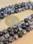 Kar Tanesi Obsidyen Taşı Faset Kesim Dizi 7.5mm (49252) 2