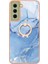 Samsung Galaxy S21 Fe 5g Için Kılıf 360 &deg; Dönebilir Halka Tampon Mermer Tpu (Yurt Dışından) 2