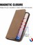 Oukitel C21 Pro Kordon Fermuar Deri Kılıf Cüzdan Için Kılıf Basit (Yurt Dışından) 3