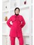 Tesettür Bolero Detaylı Scuba Takım BRC1305-1 Fuşya 4