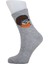 Look Socks Velma Dinkley Karakter Desenli Gri Kolej Çorap 3 Çift 1