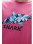 Shark 0 Yaka Erkek Tshirt - Fusya 5