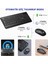 KW202 Kablosuz Türkçe Q Klavye & Mouse Set Siyah 2