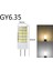 G4 Tarzı Gy6.35 Kısılabilir G4 G8 Gy6.35 G9 E14 E17 E11 E12 BA15D LED Mısır Işık Md 64LED 7W Ampul LED Lamba 60W Halojen Işıkları Değiştirin (Yurt Dışından) 1