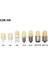 E14 Stili BA15S Mini LED Ampul Cob 5 W BA15D BA15S E11 E12 E14 G4 G8 G9 45 W Halojen Lambalar Avize Işıkları Cam Kapak + Seramik Değiştirin (Yurt Dışından) 3