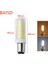 BA15D Stili BA15D Kısılabilir LED Işıklar M Led'ler Mısır Ampuller G4 G9 BA15D E11 E12 E14 E17 9W Ev Ev Için 80W Halojen Lamv 110V Değiştirin (Yurt Dışından) 1