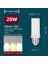 E27-24W Stili E27-20W E14 E27 LED Ampul 220V Mısır Lambası Bomba 110V 10W 20W 24W LED Lamba Yatak Odası Oturma Odası Dekoratif Aydınlatma (Yurt Dışından) 1