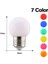 Stil Yok Beyaz Renkli LED Ampul Ev Golor Rgb Lampada LED Lamba SMD3528 Dekor Tatil Noel Lamparas Ampul Fashlight (Yurt Dışından) 3