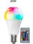 20W 220V E27 LED Rgb Ampul Işık 10W 15W 20W Rgbw Lamba Ir Uzaktan Kumanda Spot Ampul Akıllı Renk Değiştiren LED Lamba Ev Bar Dekor (Yurt Dışından) 1