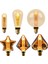 85-265V Tarzı G95 Edison LED Işık Kılavuz Ampul Ev 110 V ST64 G95 G125 Aşk 2000 K Lamba Eski Akkor Dekorasyon Tatil Düğün Parti (Yurt Dışından) 2