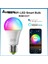 10W Tarzı 1 Parça Wifi Akıllı LED Ampul Bluetooth Uyumlu Zamanlayıcı Akıllı Ampul E27 10W Rgb Lamba Ses Kontrolü LED Işık Diy Desteği Alexa Google Home (Yurt Dışından) 3