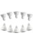 3W Tarzı 6000K 1- GU10 MR16 LED Ampul Gu5.3 Gömülü Raylı Aydınlatma Için Ampul Değiştirme 8 W Ampul Mutfak Davlumbaz Oturma Odası Yatak Odası Için (Yurt Dışından) 4