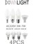 3W Tarzı MR16 4pcs Fabrika Doğrudan LED Ampul Mum Lamba E14 E27GU10 Mrv Düşük Güç, Yüksek Lümen, Flaş Yok Çalışma Mutfağına Başvurun (Yurt Dışından) 2