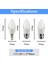 3W Tarzı MR16 4pcs Fabrika Doğrudan LED Ampul Mum Lamba E14 E27GU10 Mrv Düşük Güç, Yüksek Lümen, Flaş Yok Çalışma Mutfağına Başvurun (Yurt Dışından) 5