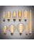 110V Tarzı T300 Vintage Edison Ampul E27 Retro Lamba 40 W Ampul Vintage Ampul Edison Lamba Akkor Işık Edison Ampul (Yurt Dışından) 3