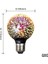 G95 3D Renkli Dekorasyon LED Ampul E27 Retro Lamba Vintage Edison LED Ampul ST64 A60 G80 G95 G125 Kalp Noel Gece Lambası (Yurt Dışından) 5