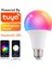2 Adet LED Akıllı Ampul Tuya Akıllı Yaşam App Kontrolü Rgbcw 15W Ac Renk Değiştirilebilir Zamanlama Ev Aydınlatma Kısılabilir Bluetooth 4.0 E27 (Yurt Dışından) 2