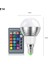 E14 E27 LED Ampul Rgb LED Işık 5 W Akıllı LED Lamba E14 Lampada Kısılabilir Sihirli Ampul Spot Renkli Bombillas Parti Dekor Aydınlatma (Yurt Dışından) 1
