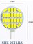 24LED Tarzı Beyaz 12V 24V Ac G4 LED Lambalar 3W Rv Aydınlatma 25W Halojen Ampulün Yerini Alır 350LM 24LEDMD Titreşimsiz Aralık Davlumbaz Tekne Işık (Yurt Dışından) 5