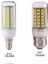 Değiştirilebilir E27 E14 Vidalı LED Mısır Ampul Ultra Parlak 72 LED Smd V Lampada Bombillas Lamba Ev Avize Mum Masa Lambası (Yurt Dışından) 3