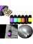 Mavi LED Mini Meşaleler Işık USB Şarj Edilebilir Taşınabilir El Feneri Anahtarlık Torch Lambası Su Geçirmez Işık Yürüyüş Kamp El Fenerleri (Yurt Dışından) 2