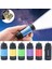 Mavi LED Mini Meşaleler Işık USB Şarj Edilebilir Taşınabilir El Feneri Anahtarlık Torch Lambası Su Geçirmez Işık Yürüyüş Kamp El Fenerleri (Yurt Dışından) 5