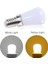 E12-BEYAZ-2 Adet Yeni LED Ampul E12 Ev Buzdolabı Ampuller Buzdolabı Ekran Lambası Mini Gece Işıkları Yüksek Parlaklık Ev Dekor Avize (Yurt Dışından) 5