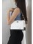 Beyaz - Antrasit SP910 Kadın Çapraz Çanta 1