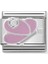 Composable Classic Dekoratif Link - Semboller - Pembe Kelebek - 925 Gümüş Zirkon 1