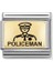 Composable Classic Dekoratif Link - Plakalar Mesajlar - Polis - (22 Policeman) 18K Altın 1