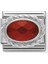 Composable Classic Dekoratif Link - Taşlar Oval - Kırmızı - 925 Gümüş 1