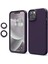 iPhone 15 Kılıf Kamera Lensli Lansman Silikon Kapak 1
