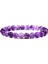 23CM Tarzı 4. Ametist Erkekler Bilezikler Doğal Şifa Enerji Kaplan Gözü Bilezik Cilalı Lapis Lazuli Boncuk Bileklik Elastik Pulsera Kadınlar Takı (Yurt Dışından) 1