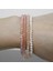19CM Tarzı No.9 Et Kristal Bilezikler Kadınlar Kızlar Için Doğal Taş Boncuklu Bilezikler Gri Pembe Beyaz Mavi Serisi Kristal Moda Takı (Yurt Dışından) 2